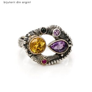 Inel din argint 925 cu pietre