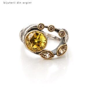 Inel din argint 925 cu pietre